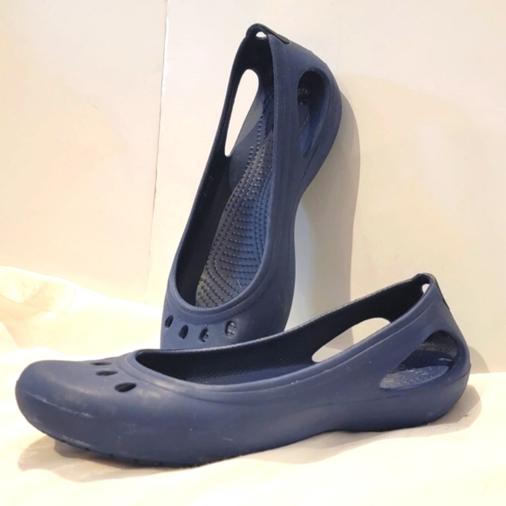 Rare Navy Ballerina Flats